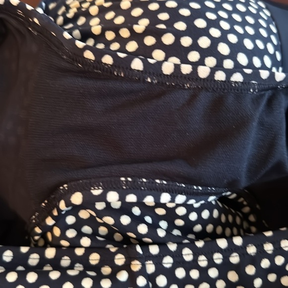 Boden Navy Blue and White Polka Dot One Piece Swimsuit size 36DD - Picture 4 of 4